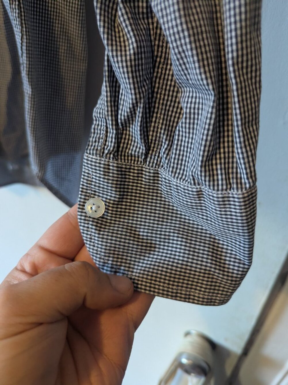 DRAKE'S - Classic check shirt - Sz 14.5 - Picture 4 of 8
